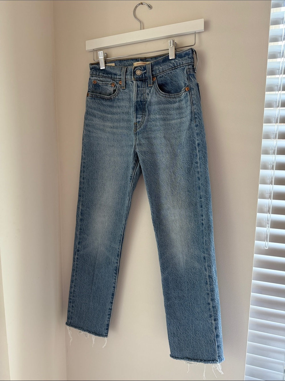 Levi Wedgie Straight Jeans